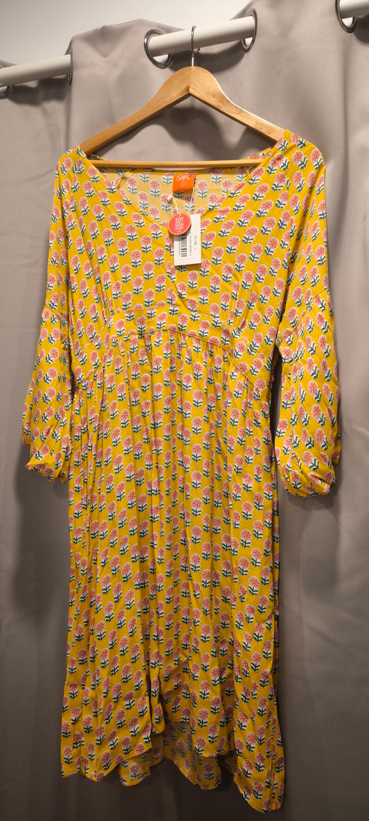 VESTIDO HELADO AMARILLO